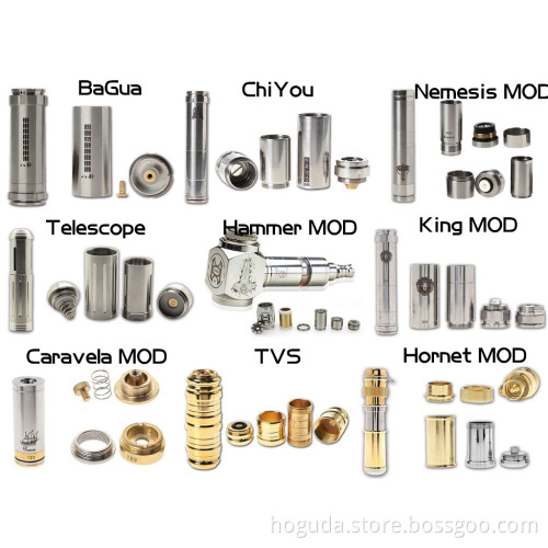 2014 Big Vapor Chrom Electronic Cigarette Mechanical Mod Use 18350, 18650battery
